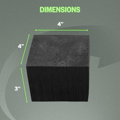 XCEL Floral Foam Blocks - Reusable, Weather Resistant Foam - Perfect for Fresh & Artificial Flower Arrangements, Crafts, Planter Boxes, Home Decor & More - 8-Pk, Black (4” x 4” x 3”) - Image 5
