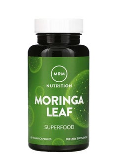 MRM Nutrition Moringa Leaf 60 Vegan Capsules  - Image 1