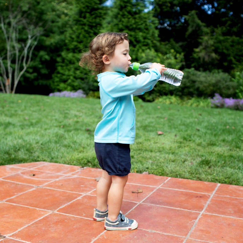 green sprouts Spout Adapter for Water Bottle, Quickly Converts a Standard Bottle into a Sippy Cup, Collar Fits Two Bottle Sizes, One Size - Image 5