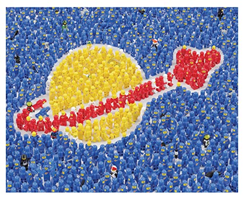 Chronicle Books LEGO IDEAS Minifigure Space Mission 1000-Piece Jigsaw Puzzle - Image 5