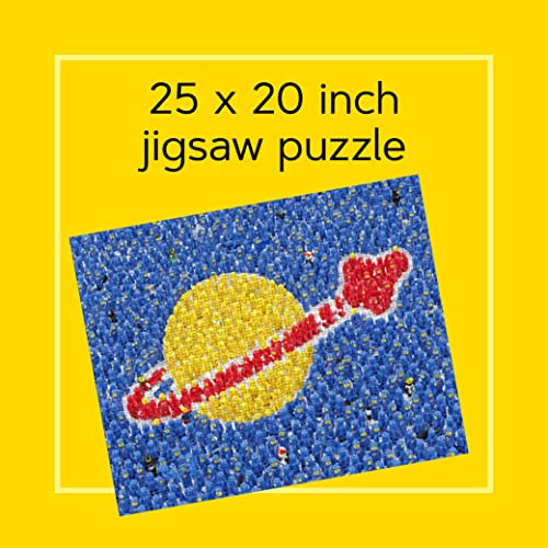Chronicle Books LEGO IDEAS Minifigure Space Mission 1000-Piece Jigsaw Puzzle - Image 4