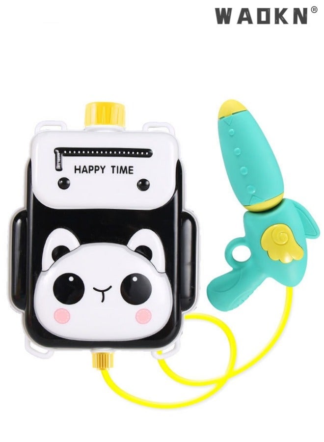 WAOKN Water Gun for Kids, Backpack Water Gun with 1.3L High Capacity Tank Adjustable Straps, Kids Summer Pool Beach Sand Outdoor Water Fighting Play Toys Summer Outdoor Water Spray Pull Toy - Image 1