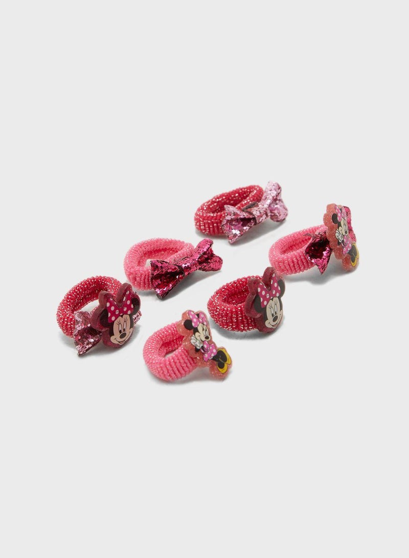 Claires Kids 6 Pack Disney Clips  - Image 1