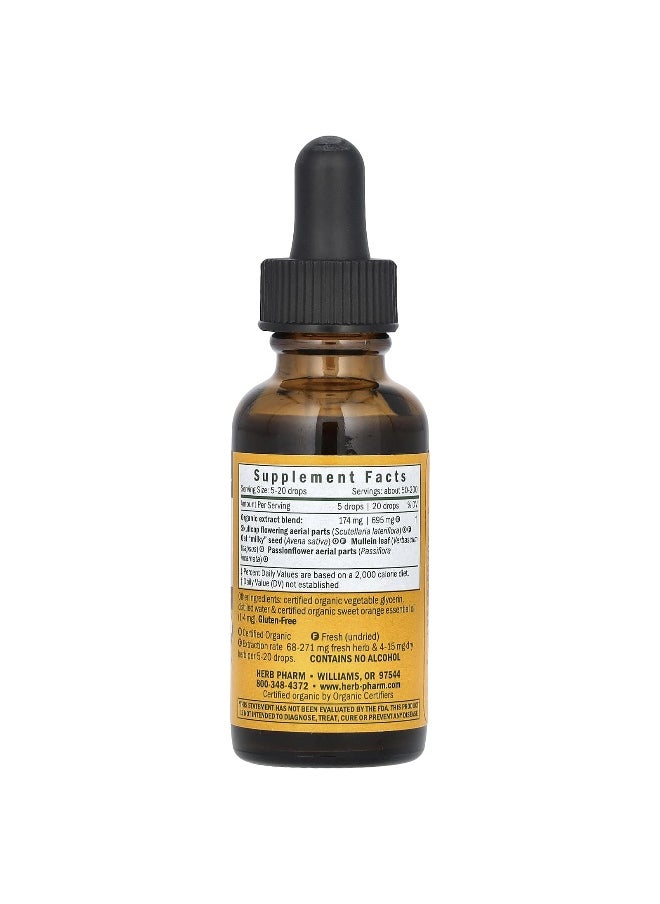 HERB PHARM - Herb Pharm, Kids, Herbal Hug, Alcohol Free, 1 fl oz (30 ml) - Image 1