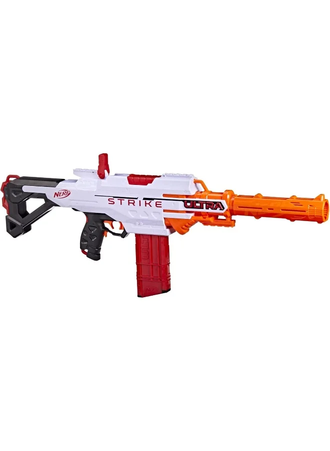 NERF Nerf Ultra Strike Motorized Blaster, Integrated Sight, Compatible Only Ultra Darts