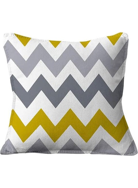 غطاء وسادة كتان - قطعة واحدة.