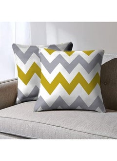 Intex Curtains House Linen Cushion Cover Linen Velvet Fabric Grey  - Set Of One.  - Image 2