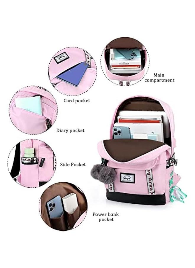 Arabest - Teenage Girls School Backpack Children Bookbag Kids Bag - Image 1