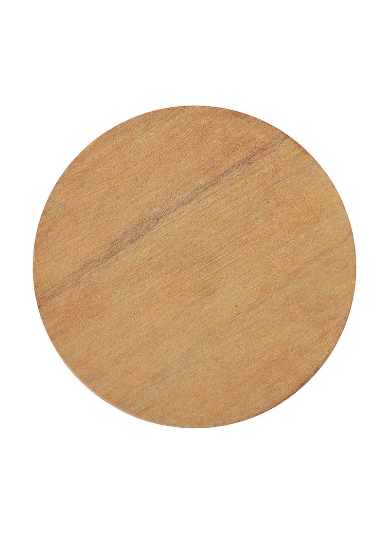 ARMAN SPOONS ARMAN SPOONS Believe in Quality Herbal Handmade Sandal Rubbing Stone Brown  - Image 3