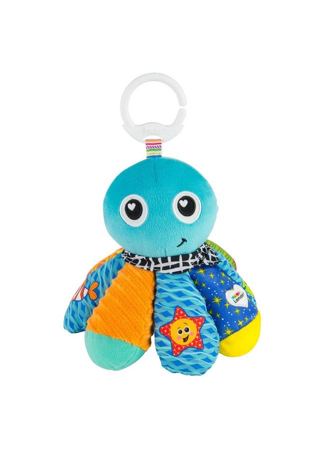 Lamaze Salty Sam Octopus, Clip On Toy, Blue - Image 1