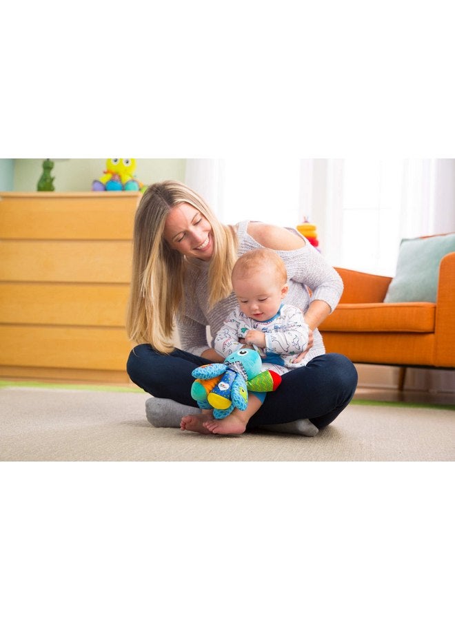 Lamaze Salty Sam Octopus, Clip On Toy, Blue - Image 4