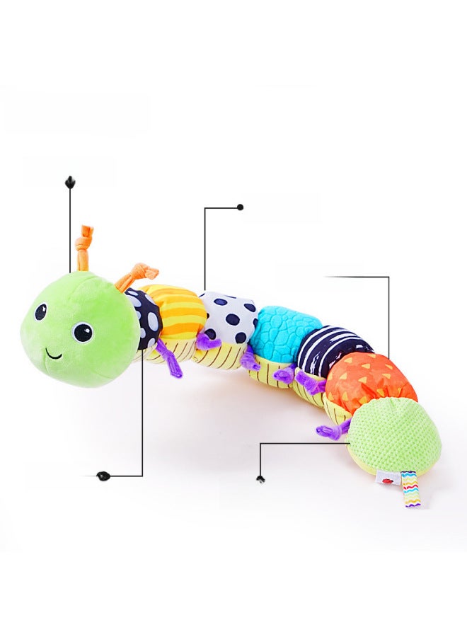 Sozzy Children's Caterpillar Doll Height Size Children's Day Gift Baby Comfort Early Education Toys-Color:Green Caterpillar (color Box)  - Image 5