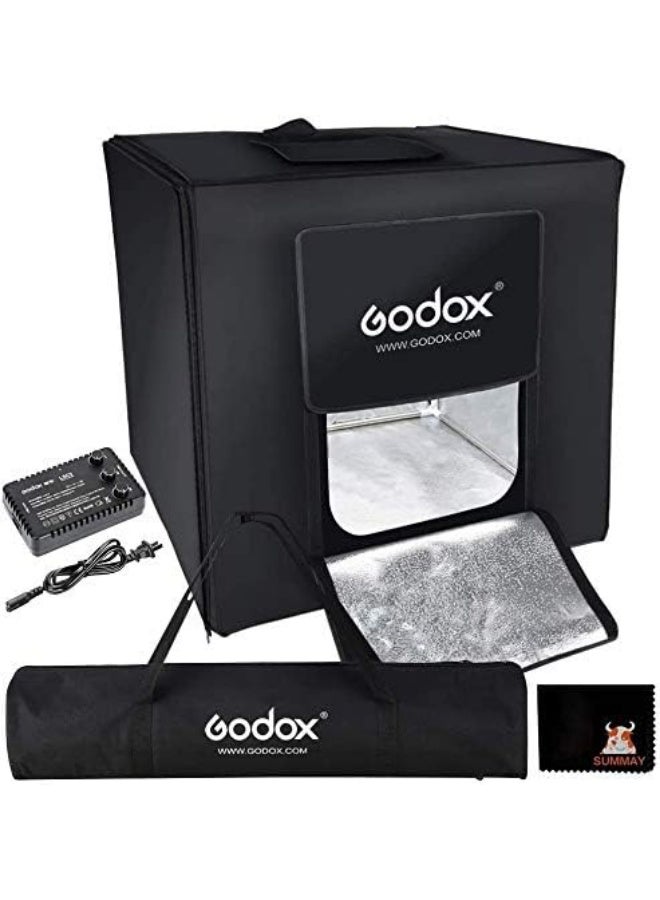 Godox GODOX LSD40 LED Mini Photography Studio Tent 40 x 40 x 40cm Double LED Light Boards Studio Box for Photography Shooting(40W Power 10000~11000 Lumen 5800K±200K Color Temperature) - Image 1