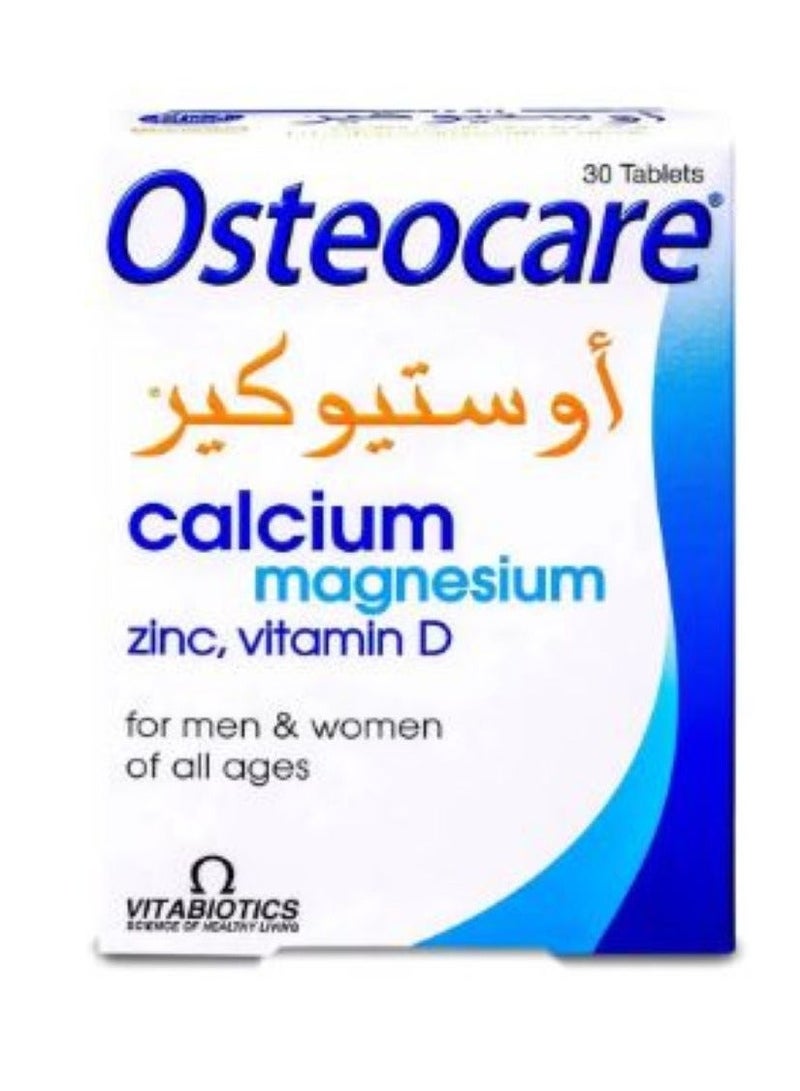 Osteocare Pack Of 2 Calcium And Magnesium Strong Bones 60 Tablets - Image 3