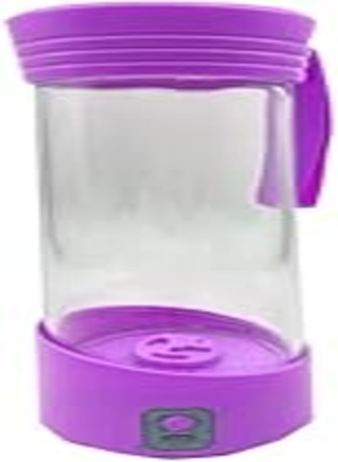 Mother 400ml usb mini electric vegetable fruit juicer handheld smoothie maker blender juice cup purple