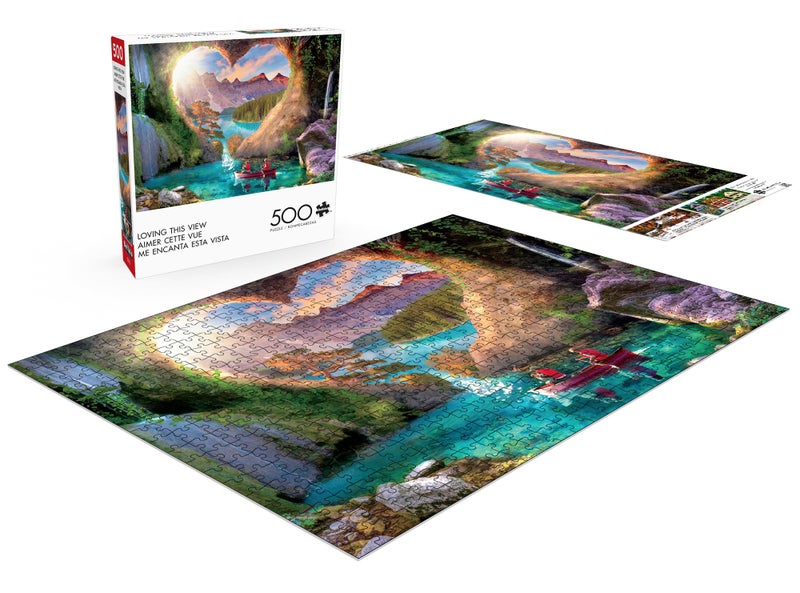 Buffalo Games - Jason Taylor - Loving This View - 500 Piece Jigsaw Puzzle for Adults -Challenging Puzzle Perfect for Game Nights - Finished Size is 21.25 x 15.00 - Image 4