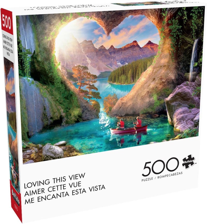 Buffalo Games - Jason Taylor - Loving This View - 500 Piece Jigsaw Puzzle for Adults -Challenging Puzzle Perfect for Game Nights - Finished Size is 21.25 x 15.00 - Image 1