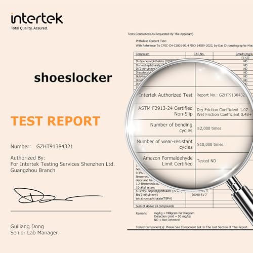 shoeslocker Men Slippers Indoor Outdoor Anti-Slip Slippers for Men Warm Plush (Brown, numeric_12) - Image 3