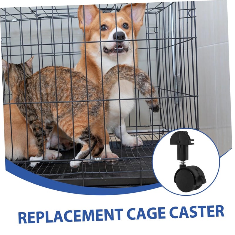 Anti topple design Toddmomy 2pcs Pet Cage Wheels Swivel Casters with Brakes Durable Design Easy Install for Space Furniture Non Perforated Replacement Wheels Repeated use friendly design Affordable purchase options Field tested quality Single & bulk storage compatible Hardened processed substance Multi-color available build Non sticky surface Classic trendy design picks Low wear optimized build Indoor outdoor all-purpose fit Slow wear optimized quality Repeated detach compatible build All governorates deliver Transparent body Bug proof seal Local trackable shipment Practical design alternatives All-item unified delivery Classic design alternatives Flexible sizing options Multi-purpose fine material Easy hand assemble compatible Modern versatile shape Upgraded simple practical design - Image 2