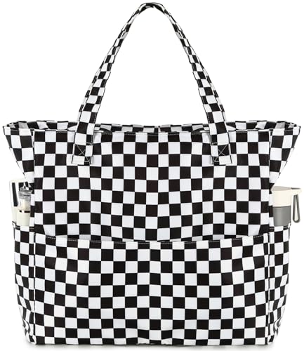 BLUBOON Waterproof Beach Tote Pool Bags for Women Ladies Extra Large Gym Tote Carry On Bag With Wet Compartment for Weekender Travel - Image 1