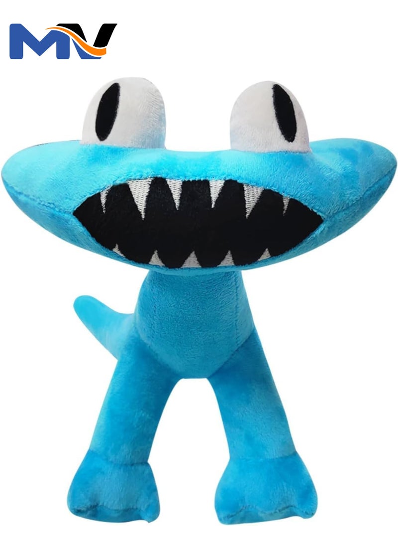MAGIC VAULT Cyan Rainbow Friend Chapter 2 Plush Toy - Stuffed Animal Plushie Doll - Gift for Kids Children - 9.8 inch - Rainbow Friend Chapter 2 - Cyan and Yellow - Plush Toys  - Image 1