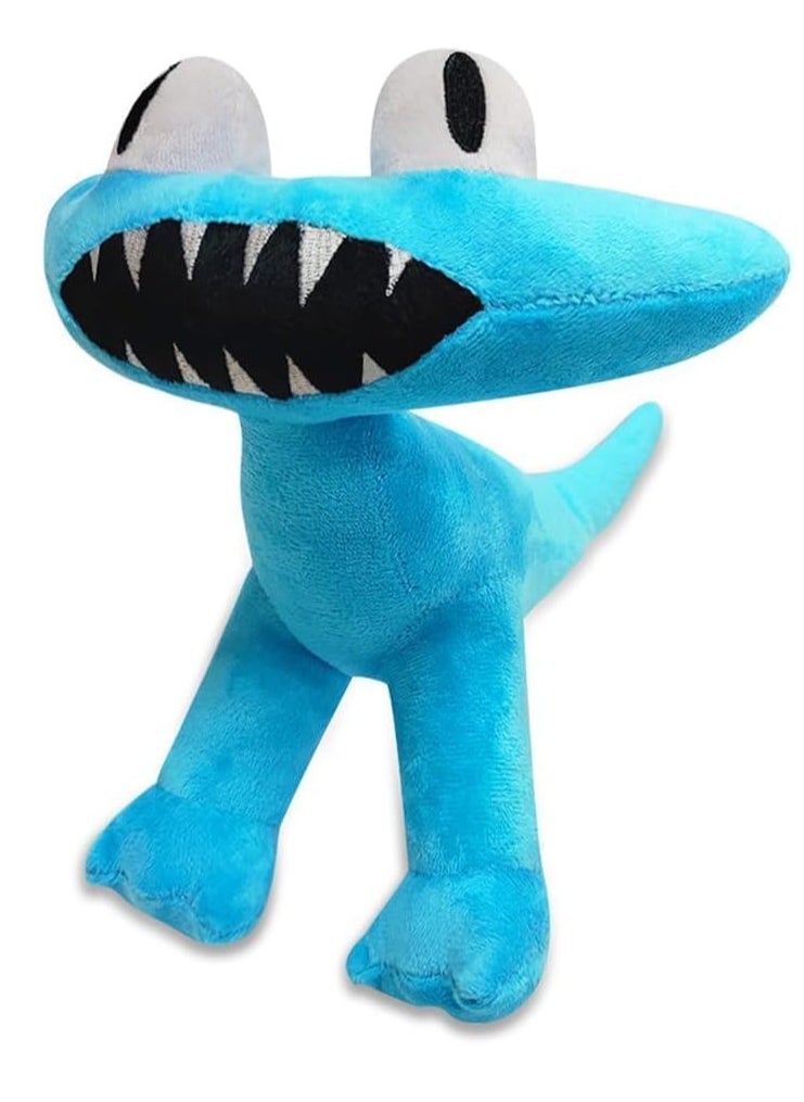 MAGIC VAULT Cyan Rainbow Friend Chapter 2 Plush Toy - Stuffed Animal Plushie Doll - Gift for Kids Children - 9.8 inch - Rainbow Friend Chapter 2 - Cyan and Yellow - Plush Toys  - Image 2