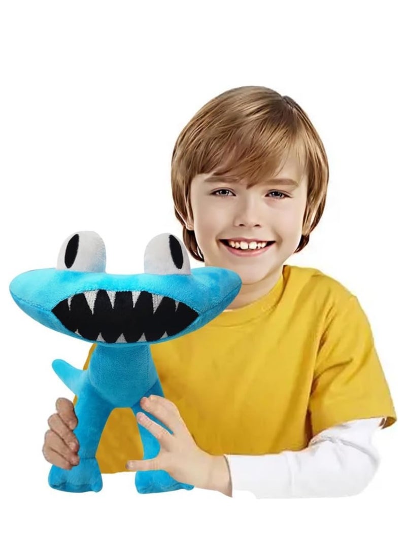MAGIC VAULT Cyan Rainbow Friend Chapter 2 Plush Toy - Stuffed Animal Plushie Doll - Gift for Kids Children - 9.8 inch - Rainbow Friend Chapter 2 - Cyan and Yellow - Plush Toys  - Image 3