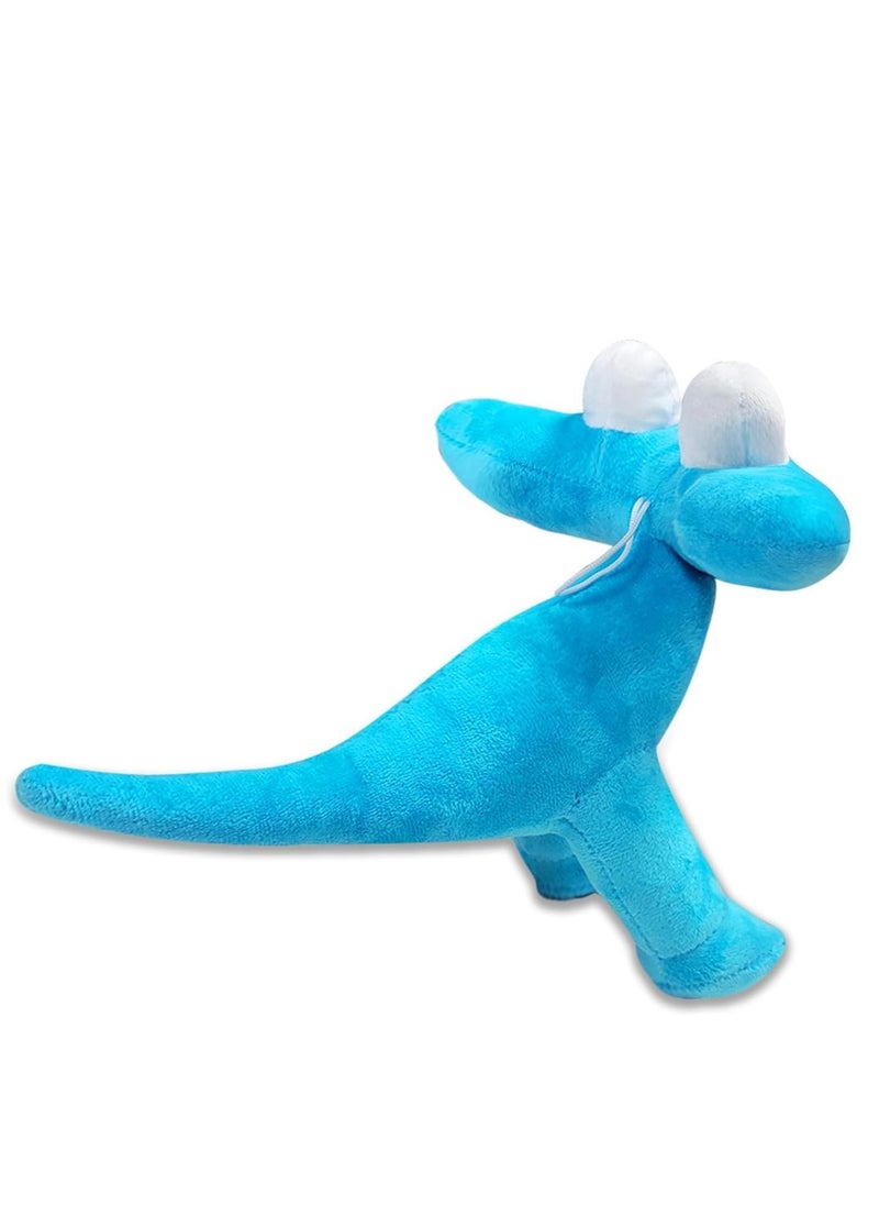 MAGIC VAULT Cyan Rainbow Friend Chapter 2 Plush Toy - Stuffed Animal Plushie Doll - Gift for Kids Children - 9.8 inch - Rainbow Friend Chapter 2 - Cyan and Yellow - Plush Toys  - Image 5