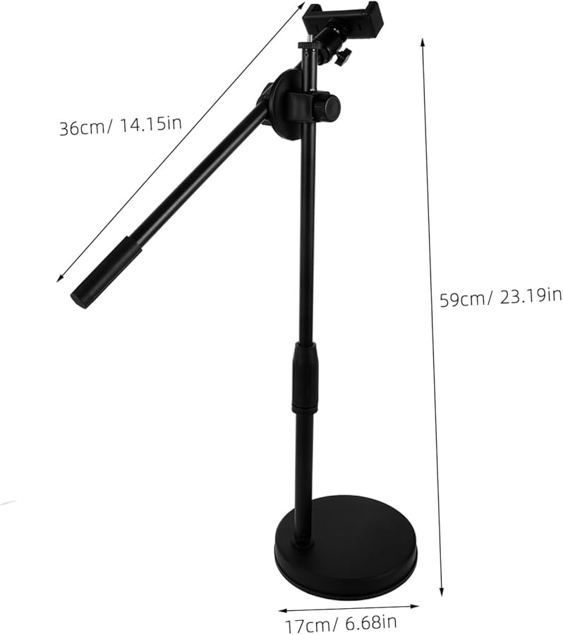 Mipcase 360 Degree Adjustable Desktop Phone Mount Stand For Live Streaming And Crafts - Image 3
