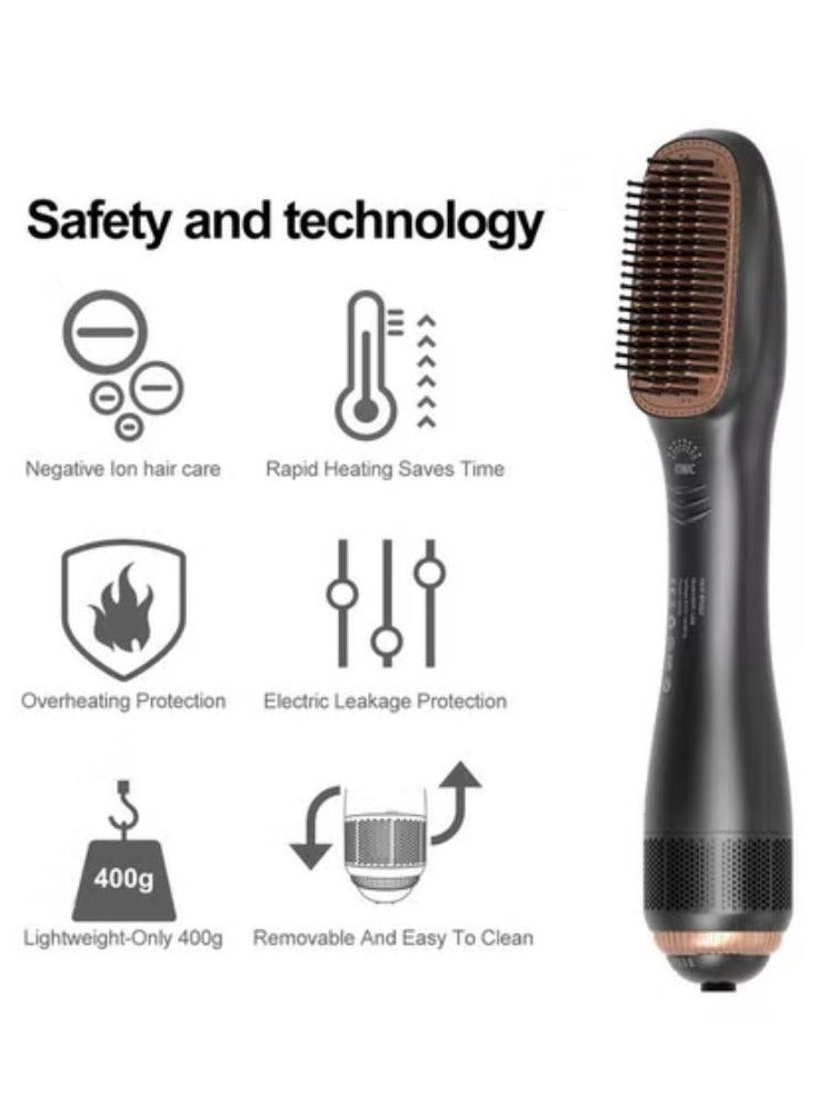 عام Ceramic Dryer And Styler 3 In 1 Black - Image 2