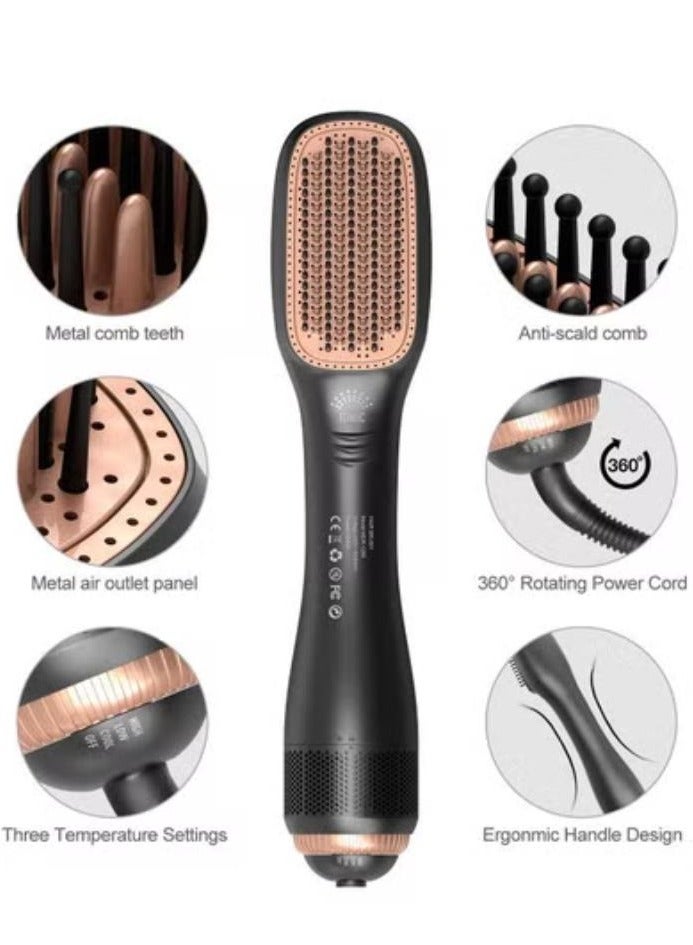 عام Ceramic Dryer And Styler 3 In 1 Black - Image 3