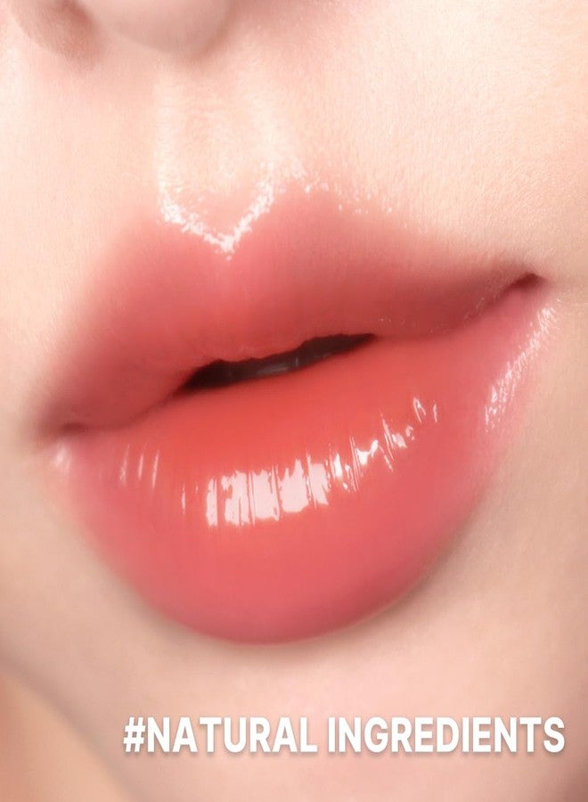 AOU GLOWY TINT BALM Tinted Lip Balm with Natural Gloss Instant Hydration for Chapped Lips 0.12Oz (02 Persimmon Balm) - Image 5