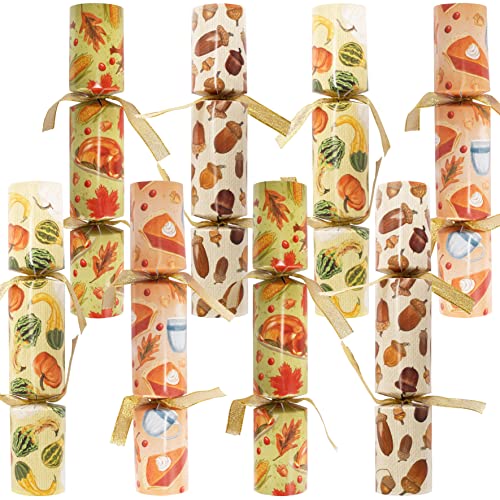 JOYIN 8 PACK Thanksgiving NonSnap Party Favor Cake Nut Style Thanksgiving No Snap Party Table Favor with Joke Dice  Gifts for Fall Holiday Holiday Prizes for Kids Adults - Image 1