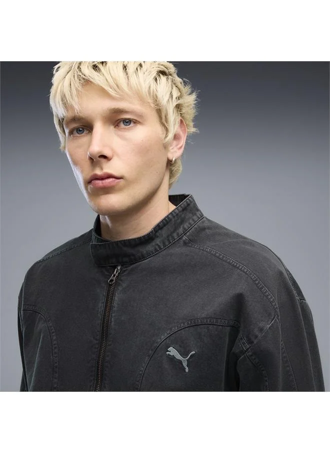 بوما FUTURE.PUMA.ARCHIVE T7 Relaxed Washed Twill Track Jacket Unisex