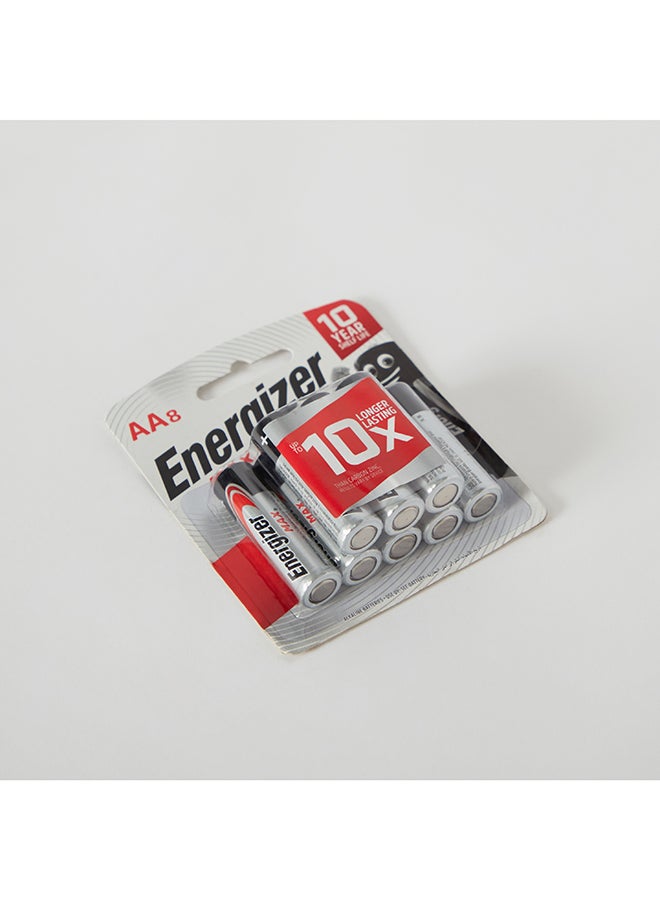 Energizer 8-Piece Max AA Alkaline Battery Set 2 x 5 x 1 cm - Image 3