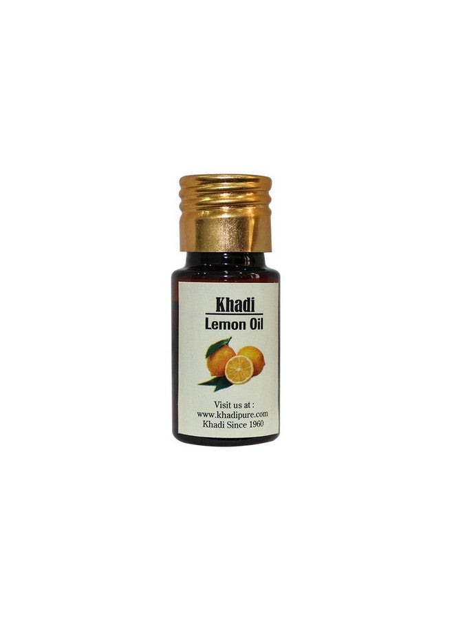 Khadi Pure Gramodyog Herbal Lemon Essential Oil - 15 ml | Refreshing and Uplifting | Natural Skin Brightening and Purifying | For Aromatherapy, Skin, and Hair Care - Image 2