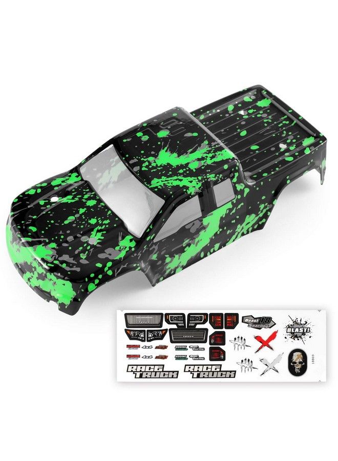 HAIBOXING Rc Car 1/18 Spare Parts Trcuk Body Shell Green Apply To 2020 New Version 18859 (M1832) - Image 3