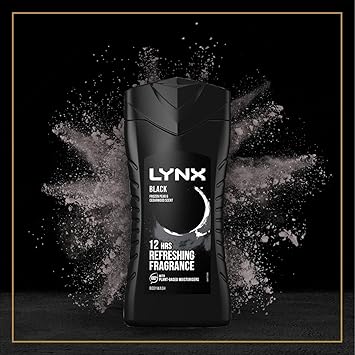 Lynx Black Body Wash 250ml - Image 5