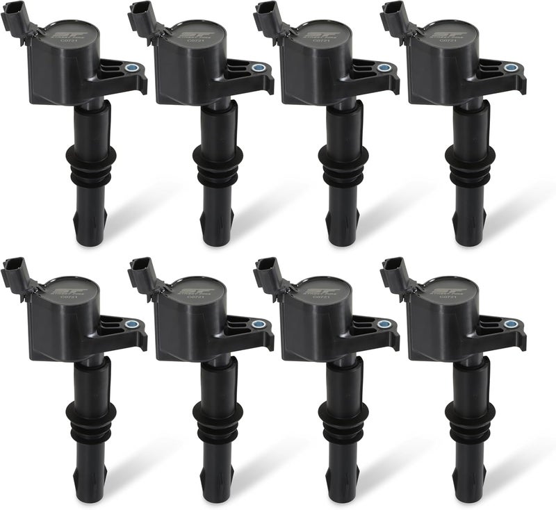 MSD 55138 Street Fire Ignition Coil Pack (Set of 8) for Ford 4.6L/5.4L 3-Valve (2004-2008) - Image 1