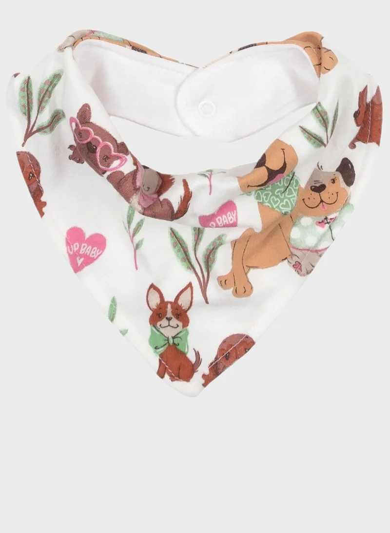 Up Baby Kids Printed Bib