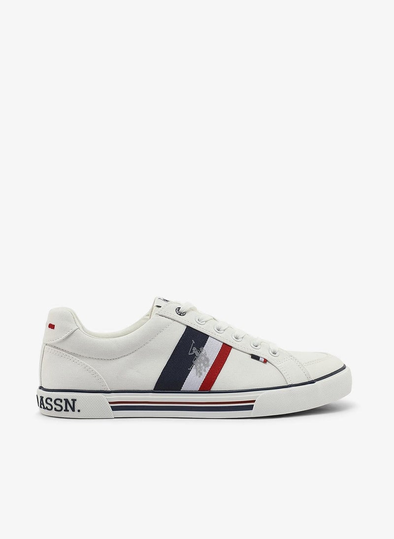 U.S. Polo Assn. Men's White Sneakers - Elegant Design,Comfortable Casual Shoes for Everyday Wear - Image 1