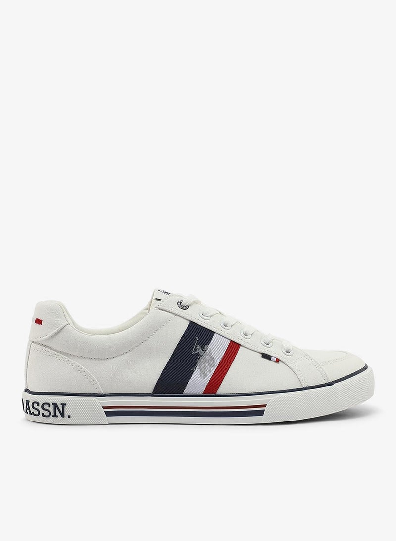 U.S. Polo Assn. Men's White Sneakers - Elegant Design,Comfortable Casual Shoes for Everyday Wear - Image 2