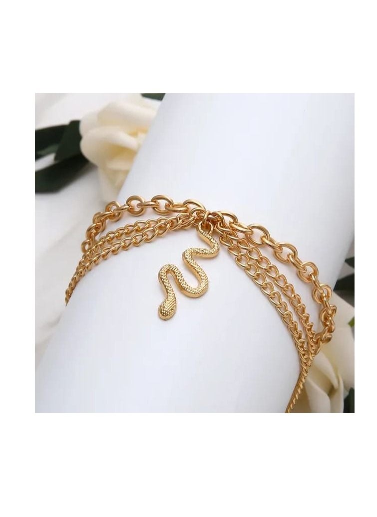 Generic - Snake foot anklet - Image 1