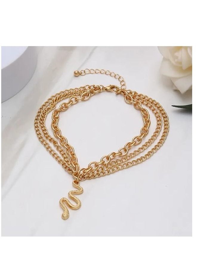 Generic - Snake foot anklet - Image 1