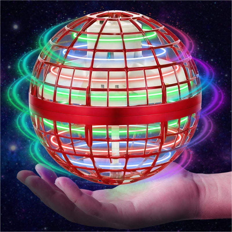 OFUN Flying Orb Ball Toys 2025 Hover Ball Cosmic Globe Boomerang Hand Controlled Drone Orbit Cool Spinning Outdoor Toys Gifts for 6 7 8 9 10 Year Old Boys Girls Teens Adults - Image 3