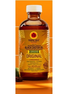 Tropic Isle Living Tropic Isle Living Jamaican Black Castor Oil 2oz/ 60ml Brush Set | Promotes Hair Growth, Skin Conditioning, Eyebrows & Eyelashes, Gives Hydration and Strengthens Hair 