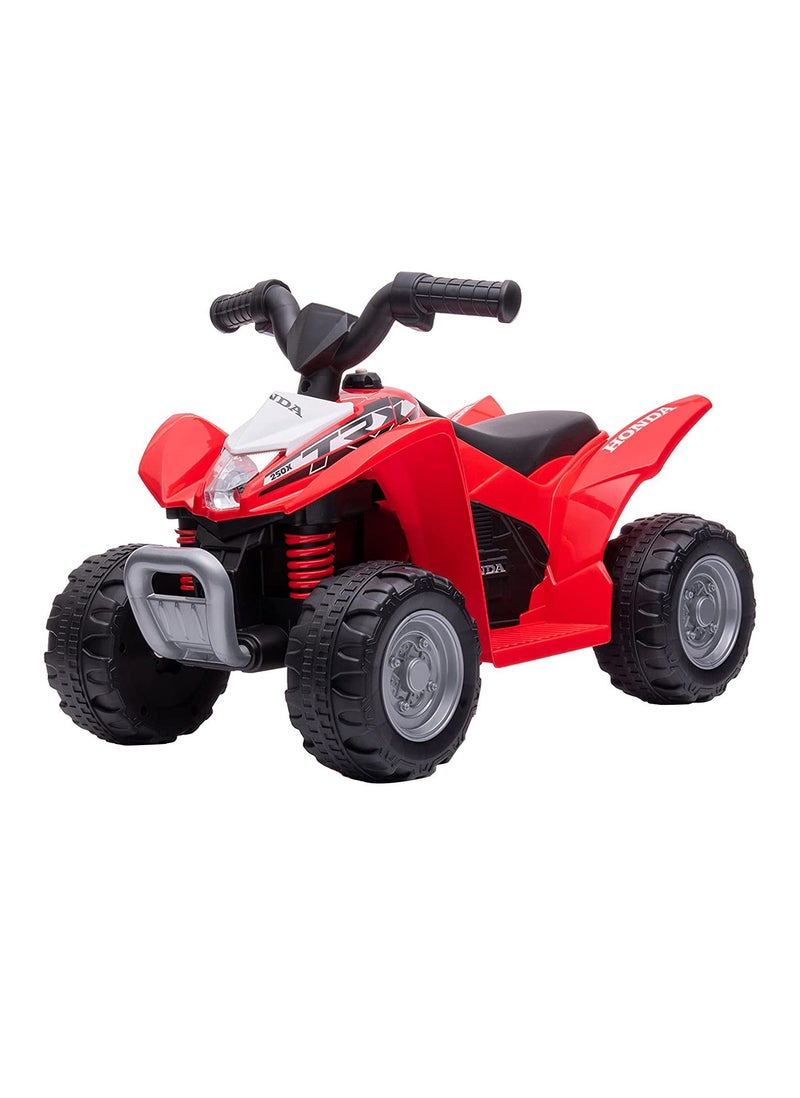 Lovely Baby LB 733 Kids 4-Wheelers Quad Bike Motorized Car with LED Lights Red