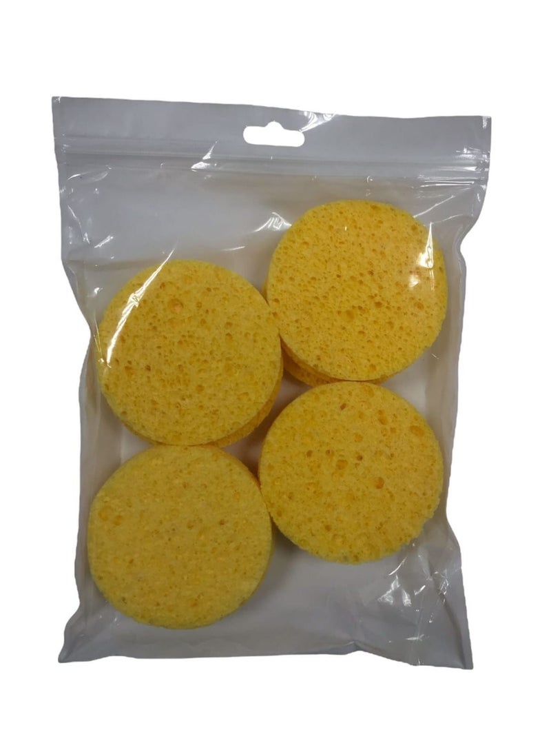 Globalstar Re usable Yellow Facial Sponge 1x12 PP 01 - Image 2