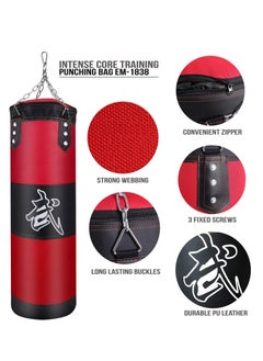 Sky Land Heavy-Duty Pre-Filled Boxing Bag | Professional Training Punching Bag for MMA, Kickboxing, Karate, Muay Thai & Home Gym Strength, Hand-Eye Coordination, Speed Training Workouts – EM-1838  - Image 2