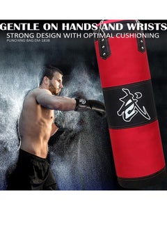 Sky Land Heavy-Duty Pre-Filled Boxing Bag | Professional Training Punching Bag for MMA, Kickboxing, Karate, Muay Thai & Home Gym Strength, Hand-Eye Coordination, Speed Training Workouts – EM-1838  - Image 4